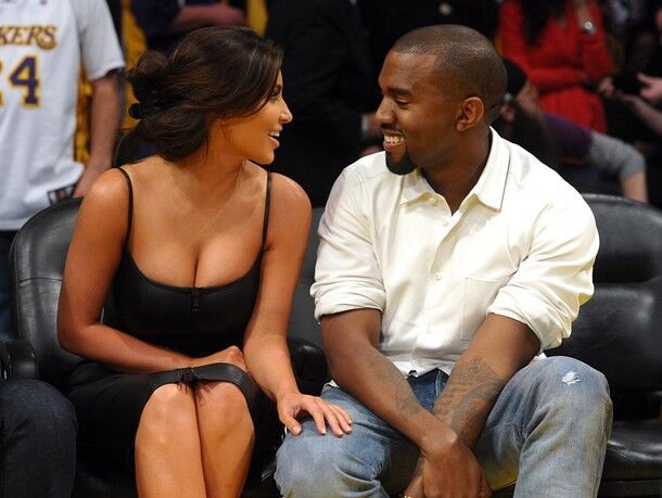 Kim Kardashian West and Kanye West